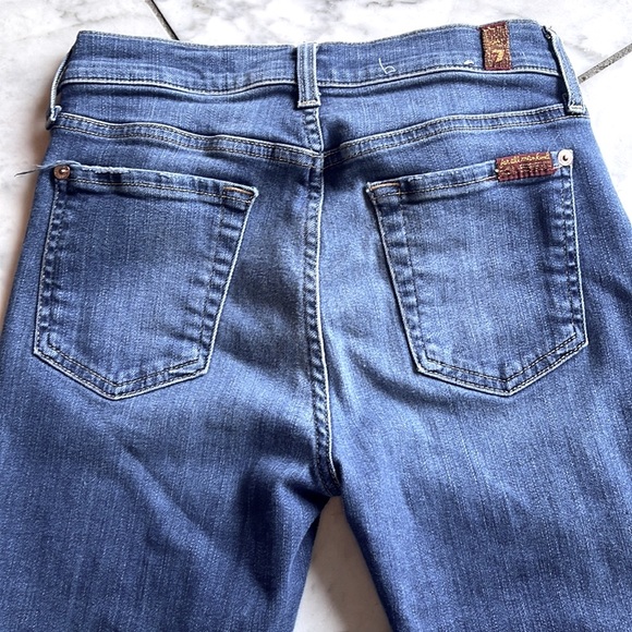 7 for all mankind the ankle skinny jeans - Picture 8 of 8